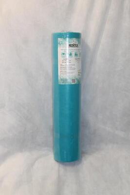 Простирадло одноразове Meditex бірюзове щільність 23 г/м2 /0,6*100м/ *Одетекс*