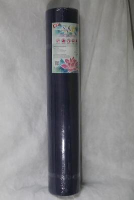 Простирадло одноразове Softex чорне щільність 30 г/м2 /0,6*100м/ *Одетекс*