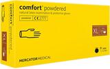 Перчатки латексные Comfort powdered кремовые размер XL /100 шт (50 пар)/ *Mercator Medical*
