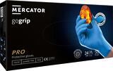 Рукавички нітрилові Gogrip Blue сині розмір S /50 шт (25 пар)/ *Mercator Medical*