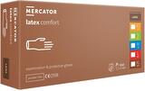 Рукавички латексні Latex Comfort кремові розмір L /100 шт (50 пар)/ *Mercator Medical*