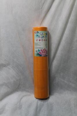 Простирадло одноразове Softex помаранчеве щільність 23 г/м2 /0,6*100м/ *Одетекс*