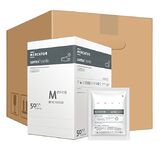 ОПТ (12 упаковок) Рукавички Santex Sterile розмір M латексні молочні /100 шт (50 пар)/ *Mercator Medical* 